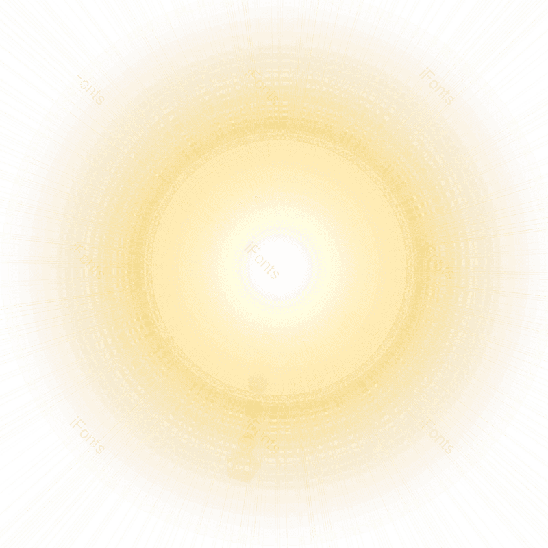 金色圆形图片,光晕效果元素,光线PNG,光晕免抠素材